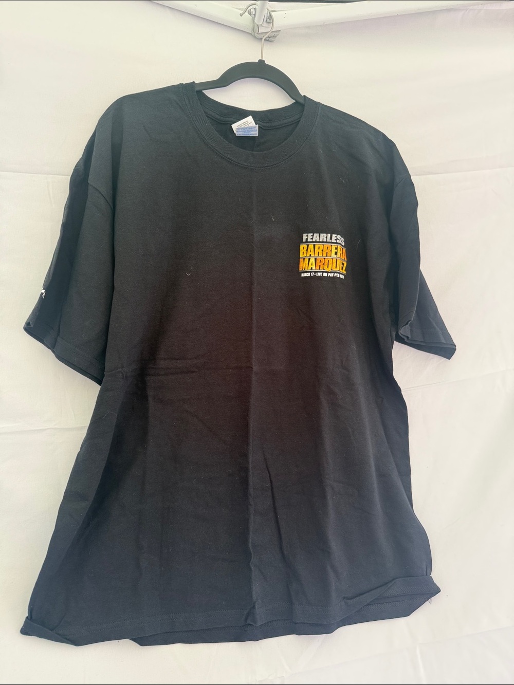 Fearless Barrera Marquez Black Graphic Tee - Unbranded